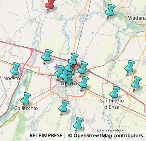 Mappa Via Montale Eugenio, 43122 Parma PR, Italia (8.28824)
