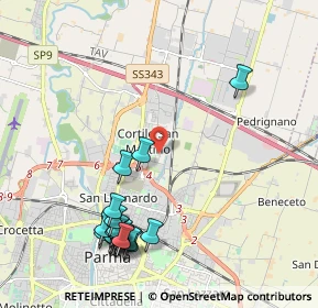 Mappa Via Montale Eugenio, 43122 Parma PR, Italia (2.4765)