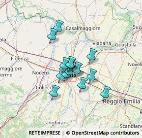 Mappa Strada Naviglio Alto, 43122 Parma PR, Italia (8.868)