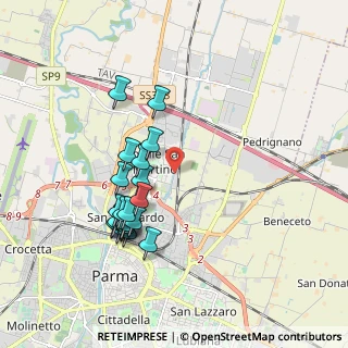 Mappa Strada Naviglio Alto, 43122 Parma PR, Italia (1.8155)