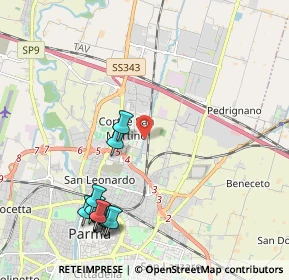 Mappa Strada Naviglio Alto, 43122 Parma PR, Italia (2.49)