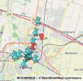 Mappa Strada Naviglio Alto, 43122 Parma PR, Italia (2.21875)