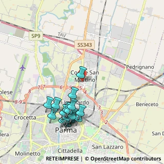 Mappa Via Mazzacavallo, 43122 Parma PR, Italia (2.225)