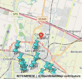Mappa Via Mazzacavallo, 43122 Parma PR, Italia (2.92125)