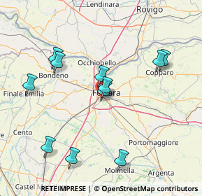 Mappa Via Ludwig Van Beethoven, 44124 Ferrara FE, Italia (15.83)