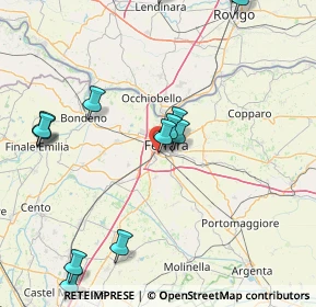 Mappa Via Ludwig Van Beethoven, 44124 Ferrara FE, Italia (19.86929)