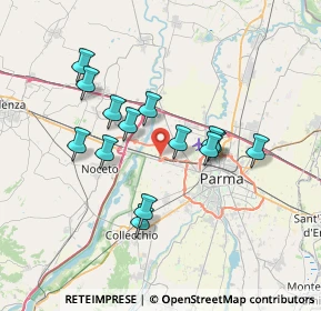 Mappa Strada Mulattiera di Inferiore, 43010 Parma PR, Italia (6.25714)