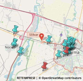 Mappa Strada Mulattiera di Inferiore, 43010 Parma PR, Italia (5.149)