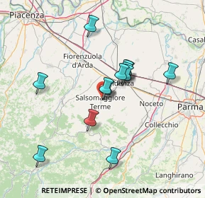 Mappa Via Davalli, 43039 Salsomaggiore Terme PR, Italia (12.23538)