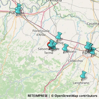 Mappa Via Davalli, 43039 Salsomaggiore Terme PR, Italia (19.02)