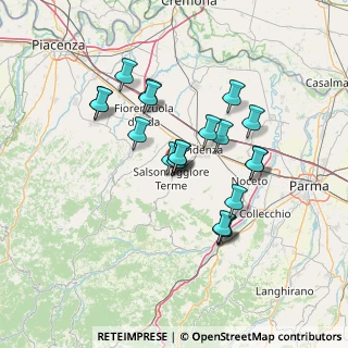 Mappa Via Davalli, 43039 Salsomaggiore Terme PR, Italia (12.0235)
