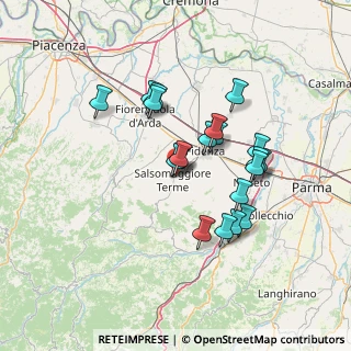 Mappa Via Davalli, 43039 Salsomaggiore Terme PR, Italia (12.0645)