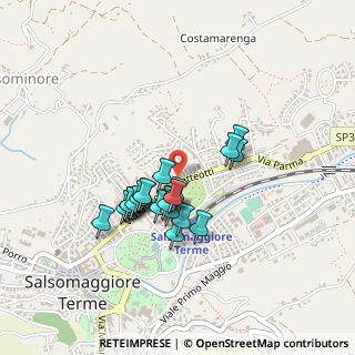 Mappa Via Davalli, 43039 Salsomaggiore Terme PR, Italia (0.3525)