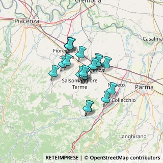 Mappa Via Riccio da Parma, 43039 Salsomaggiore Terme PR, Italia (8.96)
