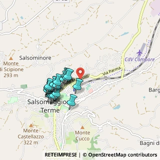Mappa Via Riccio da Parma, 43039 Salsomaggiore Terme PR, Italia (0.7875)