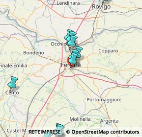 Mappa Via Ignazio Silone, 44124 Ferrara FE, Italia (24.49)