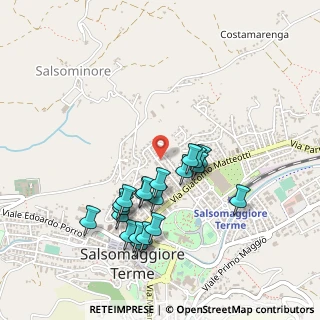 Mappa Via Pace, 43039 Salsomaggiore Terme PR, Italia (0.461)