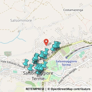 Mappa Via Pace, 43039 Salsomaggiore Terme PR, Italia (0.491)