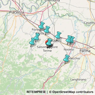 Mappa Via Pace, 43039 Salsomaggiore Terme PR, Italia (9.27364)