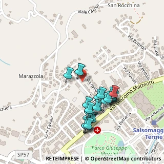 Mappa Via Pace, 43039 Salsomaggiore Terme PR, Italia (0.20833)