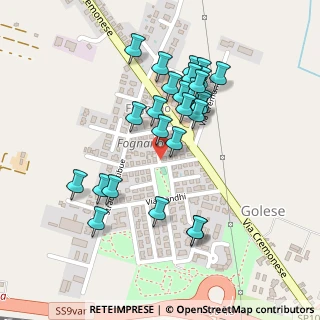 Mappa Fognano, 43126 Parma PR, Italia (0.20741)