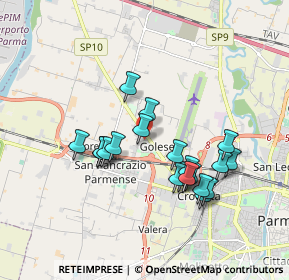 Mappa Fognano, 43126 Parma PR, Italia (1.647)