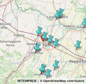 Mappa Fognano, 43126 Parma PR, Italia (16.38643)