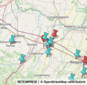 Mappa Fognano, 43126 Parma PR, Italia (18.73455)