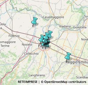 Mappa Via Giacomo Brodolini, 43122 Parma PR, Italia (5.16083)