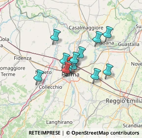 Mappa Via Giacomo Brodolini, 43122 Parma PR, Italia (9.24833)