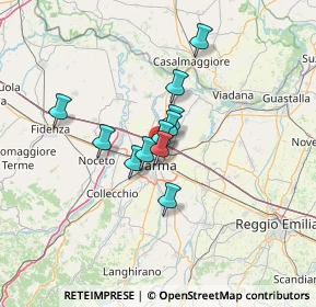 Mappa Via Giacomo Brodolini, 43122 Parma PR, Italia (8.80909)
