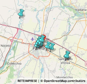 Mappa Via Antonio Azzali, 43122 Parma PR, Italia (5.20909)