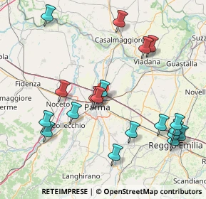 Mappa Via Antonio Azzali, 43122 Parma PR, Italia (18.28895)