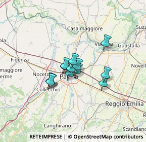 Mappa Via Antonio Azzali, 43122 Parma PR, Italia (8.21077)