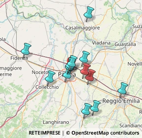 Mappa Via Antonio Azzali, 43122 Parma PR, Italia (12.41923)