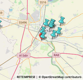 Mappa Via Antonio Fogazzaro, 44124 Ferrara FE, Italia (3.42273)