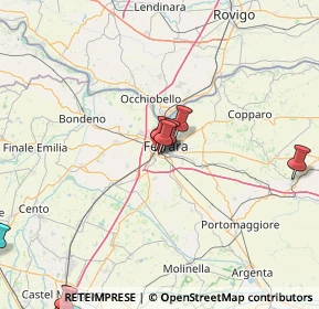 Mappa Via Antonio Fogazzaro, 44124 Ferrara FE, Italia (39.83789)