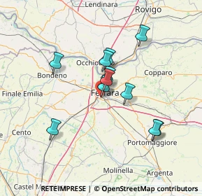 Mappa Via Antonio Fogazzaro, 44124 Ferrara FE, Italia (11.68364)