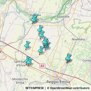 Mappa Strada Gazzo, 42024 Castelnovo di Sotto RE, Italia (6.57)