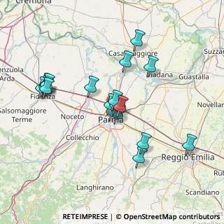 Mappa Via Mansueto Rodolfi, 43122 Parma PR, Italia (13.41111)