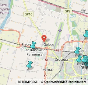 Mappa Via Francesco de Sanctis, 43126 Parma PR, Italia (3.76231)