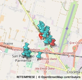 Mappa Via Francesco de Sanctis, 43126 Parma PR, Italia (0.6135)