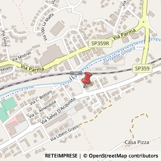 Mappa Via dei Gelsi, 2, 43039 Salsomaggiore Terme, Parma (Emilia Romagna)