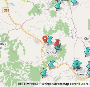 Mappa Strada Vecchia S. Vito, 12046 Montà CN, Italia (2.95923)