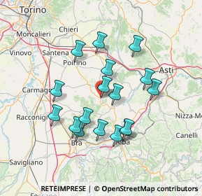 Mappa Strada Vecchia S. Vito, 12046 Montà CN, Italia (12.74235)