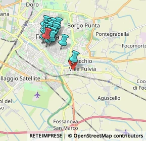 Mappa Via Valle Zavalea, 44124 Ferrara FE, Italia (2.047)
