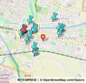 Mappa Via Valle Zavalea, 44124 Ferrara FE, Italia (0.418)