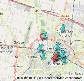 Mappa SP Baganzola, 43126 Parma PR (2.02643)