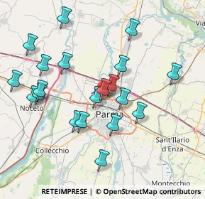 Mappa SP Baganzola, 43126 Parma PR (7.8135)