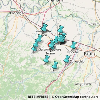 Mappa Via Privata Tuberti, 43039 Salsomaggiore Terme PR, Italia (9.586)